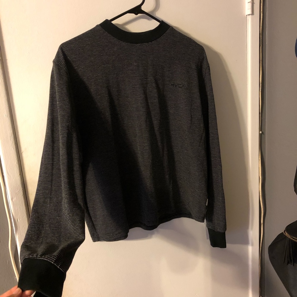 Black Rvca long sleeve sweater